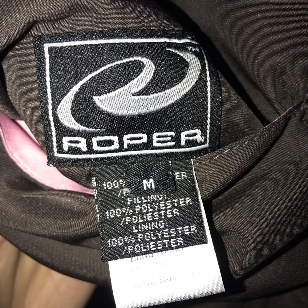 Ladies Reversible Roper Vest 🩷🤎 Medium - Picture 7 of 7